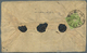 Delcampe - Br Tibet: 1939/1952, Lot Of 5 Covers, Each With Single Franking 4 T Green In Various Color Shades, Sent From LHASA, GYAN - Autres - Asie