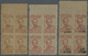 (*) Vietnam-Nord (1945-1975): 1948/1956, President Ho Chi Minh 2d. Pale Brown, 5d. Orange-red And 5d. Orange-red With Bl - Vietnam