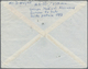 Br Vietnam-Nord (1945-1975): 1956, Railway-line Hanoi/Muc-Nam-Quan 300 D Vertical Pair On Airmail-letter Sent From "HA-N - Vietnam