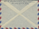 Br Vietnam-Nord (1945-1975): 1956, Mac-Thi-Buoi 2000 D Brown/deep Brown Single Franking On Airmail-letter (upper Side Li - Vietnam