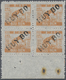 (*)/ Vietnam-Nord - Dienstmarken: 1953, Promotion Of Production 2.000 Yellow-orange, Proof With Overprint "HUY BO", Bloc - Viêt-Nam