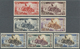 ** Vietnam-Süd (1951-1975): 1955, One Year Of Arrival Of Evacuate Compl. Set Incl. Optd. Stamp, Mint Never Hinged, Mi. & - Viêt-Nam