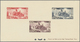 (*) Vietnam-Süd (1951-1975): 1955, Arrival Of Evacuated 0,70 - 100 $, Six Stamps On Two Single Die Proofs/Epreuves De Lu - Viêt-Nam