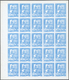 ** Schardscha / Sharjah: 1972. Progressive Proof (5 Phases) In Complete Sheets Of 25 For The First 1r Value Of The APOLL - Sharjah