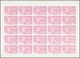 ** Schardscha / Sharjah: 1972. Progressive Proof (5 Phases) In Complete Sheets Of 25 For The Fifth 1r Value Of The LUNA - Sharjah