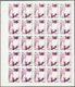 ** Schardscha / Sharjah: 1972. Progressive Proof (6 Phases) In Complete Sheets Of 25 For The 20dh Value Of The CATS Seri - Sharjah