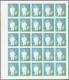 Delcampe - ** Schardscha / Sharjah: 1972. Progressive Proof (6 Phases) In Complete Sheets Of 25 For The 25dh Value Of The CATS Seri - Sharjah