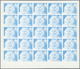 ** Schardscha / Sharjah: 1972. Progressive Proof (7 Phases) In Complete Sheets Of 25 For The 1r Value Of The CATS Series - Sharjah