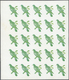 Delcampe - ** Schardscha / Sharjah: 1972. Progressive Proof (6 Phases) In Complete Sheets Of 25 For The 25dh Value Of The BIRDS Ser - Sharjah