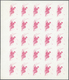 ** Schardscha / Sharjah: 1972. Progressive Proof (6 Phases) In Complete Sheets Of 25 For The 2r Value Of The BIRDS Serie - Sharjah