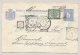 Nederlands Indië - 1905 - 5 Cent (antwoord)Briefkaart Van VK PONTIANAK Via NI Agent Singapore Naar Beverwijk / NL - Nederlands-Indië