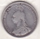 Grande Bretagne. 1 Shilling 1887. Victoria ,en Argent - I. 1 Shilling
