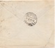 ALBENGA GENOVA Per LIVORNO - 31.1.1917 - Busta 15c. Michetti SOVRASTAMPATO 20c. 4/75 - Storia Postale