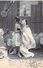 Delcampe - Thème : Clowns.Pierrot.Colombine.   Série De 11 Cartes  Poème De Xavier Privas. Guitare .Lune Couple       (voir Scan) - Other & Unclassified