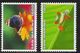 1996 San Marino Nature Exhibition Penguins Butterflies Frogs  Complete Set Of 5  MNH - Pinguini