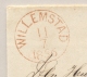 Nederland - 1856 - Complete Vouwbrief Van WILLEMSTAD (PEP 5500-08) Naar Rotterdam - ...-1852 Voorlopers