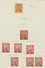 Delcampe - * Collection. 1921-1960 (Poste, PA, BF), Bel Ensemble, Valeurs Moyennes Et Séries Complètes, Nuances, Des Paire, Bloc De - Andere & Zonder Classificatie