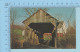 Conway Mass. USA - Conway Covered Bridge, Pont Couvert De Conway  - 2 Scans - Ponts