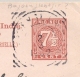 Nederlands Indië - 1902 - 7,5 Cent Briefkaart Van ? Via VK PALEMBANG En NI AGENT SINGAPORE Naar Zürich / Schweiz - Nederlands-Indië
