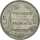 Monnaie, French Polynesia, 5 Francs, 1982, Paris, TTB+, Aluminium, KM:12 - Französisch-Polynesien