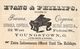 2 Trade Cards Pub.  Evans& Phillips Pianos & Organs Youngstown Everhart&Julius York Pennsylvania   Anno 1891  Litho - Other & Unclassified