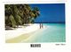 Les Maldives Atoll + Timbre Carte Card Stamp - Maldives