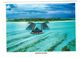 Les Maldives Paradise Island Islands + Timbre Carte Card Stamp 15.3x11cm - Maldives