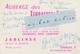 77 - JABLINES - Auberge Des Terrasses Fleuries ( 12 Cm X 8 Cm ) - Visiting Cards