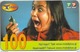 Greenland - Tusass - Girl With Mobile, GSM Refill, 100kr. Exp. 21.04.2007, Used - Groenlandia