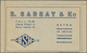 GA Thematik: Anzeigenganzsachen / Advertising Postal Stationery: 1937, Estland, Letter Card 10s. Blue With Private Adver - Non Classificati