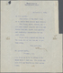 Br Thematik: Arktis / Arctic: 1912, ROBERT EDWIN PEARY, Signature On Typewritten Letter (Sept 3rd) To Mr. Albert Operti, - Altri & Non Classificati