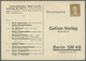 GA Thematik: Druck-Literatur / Printing-literature: 1927 (ca), Dt. Reich. Privat-Postkarte 3 Pf Goethe "Gefion-Verlag, B - Non Classificati