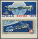 ** Thematik: Raumfahrt / Astronautics: 1975, USA. Rare Imperforate Vertical Pair From The Bottom Of The Sheet. Mint, NH. - Altri & Non Classificati