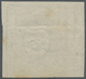 (*) Italien - Altitalienische Staaten: Sardinien: 1861 1 Cent. Black With Inverted Centerpiece (embossed) "2". Wit - Sardinien