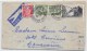 LETTRE DE AVIGNON  POUR MADAGASCAR PAR AVION AVEC BEL AFFRANCHISSEMENT  POINTE DU RAZ GANDON 1947  COVER - 1921-1960: Modern Period