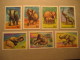 Asia &amp; Africa ELEPHANTS Yvert 796/802 ** Cat 12,50 Eur TANZANIA Animals Fauna - Elephants