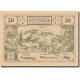 Billet, Autriche, Mitterbach, 50 Heller, Montagne, 1920, 1920-12-31, SPL - Autriche