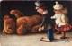 ILLUSTRATEUR FRITZ HILDEBRANDT TEDDY-BEAR NOUNOURS OILETTE TUCK POSTCARD OURSON TEDDYBÄR PELUCHE OSO ORSO POUPEE DOLL - Games & Toys