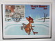 Ndx008c WALT DISNEY CLASSICS BAMBI DEER RABBIT NEWSPAPER SNOW WHITE MICKEY MINNIE GUINÉE 2001 MAXIMUM CARDS - Disney
