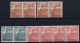 Italy: Sa 233 + 234 + 236   Postfrisch/neuf Sans Charniere /MNH/** 1928 Strips - Mint/hinged