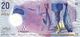 MALDIVES 20 RUFIYAA PURPLE AIRPLANE FISH FRONT BOAT BACK POLYMER DATED 05-10-2015 P.? UNC READ DESCRIPTION !! - Maldives