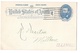 UX11 Postal Card 1892 Chicago Error Postmark No Dial On Front Reverse Mirror Cancel On Back - Variedades, Errores & Curiosidades