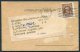 1928 USSR Moscow Advertising Postcard - Lettres & Documents