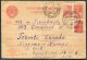 1948 USSR Uprated Stationery Postcard - Toronto Canada - Brieven En Documenten