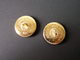 1960s USSR Russian Army Uniform 2 Buttons - Buttons