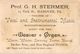 Delcampe - 7 Trade Cards Music Pub Weaver Organ York Pennsylvania USA C 1890  Violin   Lithography - Sonstige & Ohne Zuordnung