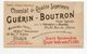 CHOCOLAT - GUERIN-BOUTRON -3 Images Graphologie - Publicidad