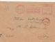 AMOUNT 1.35, FINANCE MINISTRY, BUCHAREST, RED MACHINE STAMPS ON REGISTERED COVER, 1961, ROMANIA - Brieven En Documenten