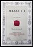 Etiquette Label Wijnetiket Masseto 1992 Bolgheri Italia Toscana - Vino Rosso