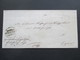 Altdeutschland / Vorphila 1839 L2 Weissensee Und Ovaler Stempel Weissensee Cammer?? Nach Erfurt! - Mecklenbourg-Schwerin